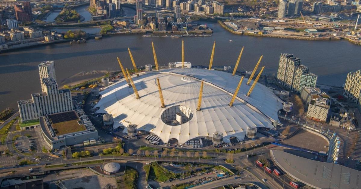 Canary Wharf O2 Arena Excel London Eksteriør billede